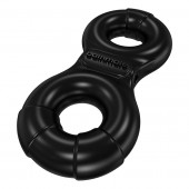 Чёрное эрекционное виброкольцо Eight - Bathmate - в Смоленске купить с доставкой