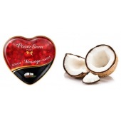 Массажная свеча с ароматом кокоса Bougie Massage Candle - 35 мл. - Plaisir Secret - купить с доставкой в Смоленске