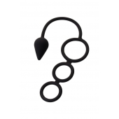 Тройное эрекционное кольцо с анальным хвостом Drop S-size - Erotist Adult Toys - в Смоленске купить с доставкой