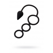 Тройное эрекционное кольцо с анальным хвостом Drop S-size - Erotist Adult Toys - в Смоленске купить с доставкой