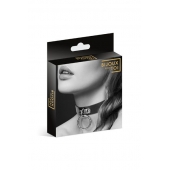 Узенький ошейник из полиуретана с кольцом - Bijoux Pour Toi - купить с доставкой в Смоленске