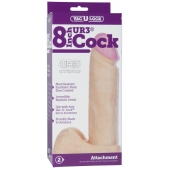 Ультрареалистичная насадка для трусиков Vac-U-Lock 8  ULTRASKYN Cock - 20,57 см. - Doc Johnson - купить с доставкой в Смоленске