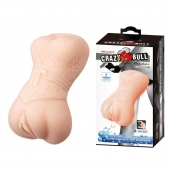 Мастурбатор-вагина с эффектом смазки в виде женской фигурки - Baile - в Смоленске купить с доставкой