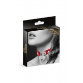 Красный чокер с замком в форме сердца - Bijoux Pour Toi - купить с доставкой в Смоленске