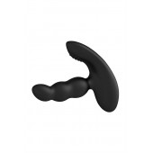 Черный силиконовый стимулятор простаты Levett Nitoc с пультом ДУ - Levett - в Смоленске купить с доставкой