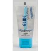 Интимная смазка на водной основе Glide - 30 мл. - HOT - купить с доставкой в Смоленске