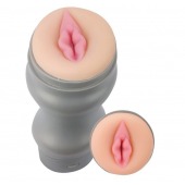 Телесный мастурбатор-вагина с вибрацией KABUKI NIGHTS TIGHT DELIGHT PINCH - NMC - в Смоленске купить с доставкой