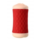 Двухсторонний мастурбатор JOS  NADIN в красном цилиндре - JOS - в Смоленске купить с доставкой