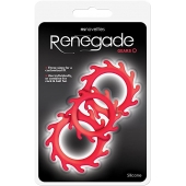 Набор из 3 красных эрекционных колец Renegade Gears - NS Novelties - в Смоленске купить с доставкой