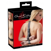 Фиксация на шею и запястья Bad Kitty Neck and Hand Restraints - Orion - купить с доставкой в Смоленске