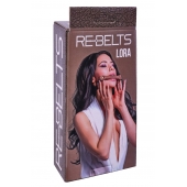 Кляп-трензель Lora с металлическими кольцами - Rebelts - купить с доставкой в Смоленске