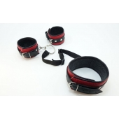 Кожаный БДСМ-набор - БДСМ Арсенал - купить с доставкой в Смоленске