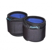 Неопреновые черно-синие наручники - Sitabella - купить с доставкой в Смоленске