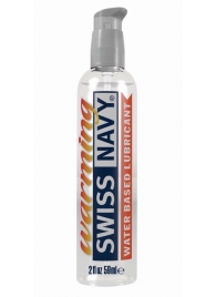 Разогревающий лубрикант на водной основе Swiss Navy Warming Lube - 59 мл. - Swiss navy - купить с доставкой в Смоленске