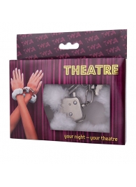 Наручники с белой меховой опушкой - ToyFa - купить с доставкой в Смоленске