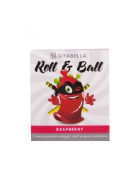 Стимулирующий презерватив-насадка Roll   Ball Raspberry - Sitabella - купить с доставкой в Смоленске