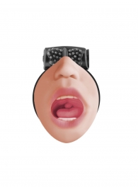 Мастурбатор-ротик с виброкольцом Satisfaction Beloved - Lola Games - в Смоленске купить с доставкой