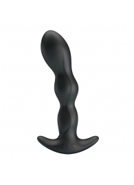 Черный анальный стимулятор простаты с вибрацией Special Anal Massager - 14,5 см. - Baile - в Смоленске купить с доставкой