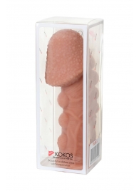 Насадка на фаллос с пузыриками, венками и ребристостью KOKOS Extreme Sleeve 09 - 12,7 см. - KOKOS - в Смоленске купить с доставкой