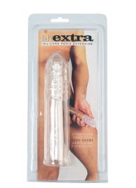 Насадка-удлинитель из прозрачного силикона LIDL EXTRA SILICONE PENIS EXTENSION - Seven Creations - в Смоленске купить с доставкой