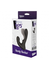 Чёрный массажер простаты с 2 моторами BOOTY ROCKER - Dream Toys - в Смоленске купить с доставкой