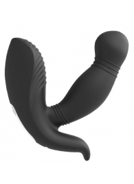 Черный вибромассажер простаты PROSTATE HERO - Dream Toys - в Смоленске купить с доставкой