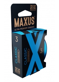 Классические презервативы в железном кейсе MAXUS Classic - 3 шт. - Maxus - купить с доставкой в Смоленске