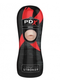 Мастурбатор-ротик Vibrating Oral Stroker - Pipedream - в Смоленске купить с доставкой