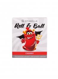 Стимулирующий презерватив-насадка Roll   Ball Cherry - Sitabella - купить с доставкой в Смоленске