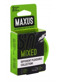 Презервативы в железном кейсе MAXUS Mixed - 3 шт. - Maxus - купить с доставкой в Смоленске