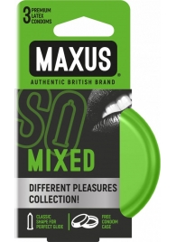 Презервативы в железном кейсе MAXUS Mixed - 3 шт. - Maxus - купить с доставкой в Смоленске