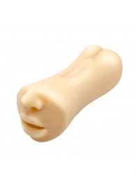 Двусторонний мастурбатор Gemini - ротик и вагина - Baile - в Смоленске купить с доставкой