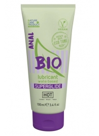 Интимный увлажняющий анальный гель BIO SuperGlide - 100 мл. - HOT - купить с доставкой в Смоленске