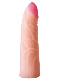 Фаллическая насадка на трусики харнесс - 17,5 см. - LOVETOY (А-Полимер) - купить с доставкой в Смоленске