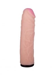 Черный пояс-трусики с насадкой  Гламур Dana  - 15,5 см. - LOVETOY (А-Полимер) - купить с доставкой в Смоленске