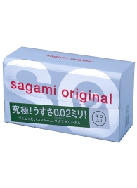 Ультратонкие презервативы Sagami Original - 12 шт. - Sagami - купить с доставкой в Смоленске
