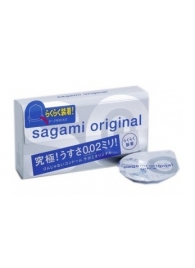 Ультратонкие презервативы Sagami Original QUICK - 6 шт. - Sagami - купить с доставкой в Смоленске