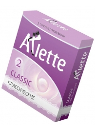 Классические презервативы Arlette Classic - 3 шт. - Arlette - купить с доставкой в Смоленске