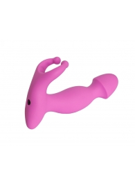 Розовый стимулятор простаты с усиками - 15 см. - 4sexdreaM - в Смоленске купить с доставкой