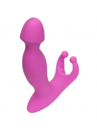 Розовый стимулятор простаты с усиками - 15 см. - 4sexdreaM - в Смоленске купить с доставкой