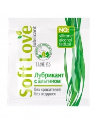 Пробник лубриканта на водной основе Soft Love - 3 гр. - Биоритм - купить с доставкой в Смоленске