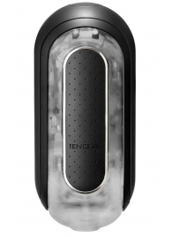 Черный мастурбатор Flip Zero с вибрацией - Tenga - в Смоленске купить с доставкой