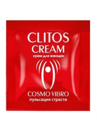Пробник возбуждающего крема для женщин Clitos Cream - 1,5 гр. - Биоритм - купить с доставкой в Смоленске