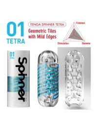 Мастурбатор SPINNER Tetra - Tenga - в Смоленске купить с доставкой