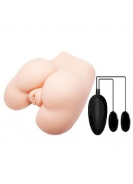 Пышная попка с двумя входами и вибрацией - Baile - в Смоленске купить с доставкой