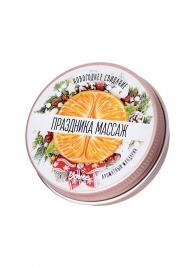 Массажная свеча «Праздника массаж» с ароматом мандарина - 30 мл. - ToyFa - купить с доставкой в Смоленске