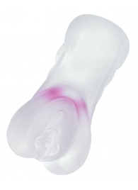 Прозрачный реалистичный мастурбатор Juicy Pussy Crystal Rose - ToyFa - в Смоленске купить с доставкой