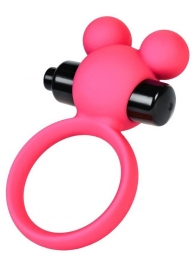 Розовое виброкольцо на пенис A-Toys - A-toys - в Смоленске купить с доставкой