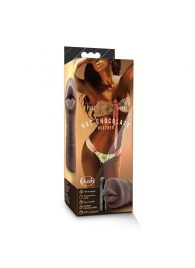 Коричневый мастурбатор-ротик Heather - Blush Novelties - в Смоленске купить с доставкой