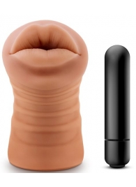 Кофейный мастурбатор-ротик Isabella - Blush Novelties - в Смоленске купить с доставкой